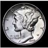 Image 2 : 1944-p Mercury Dime 10c Grades GEM+ Unc