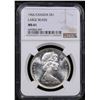 Image 2 : NGC 1966 Canada $1 Silver Canada Dollar KM# 64.1 $1 Graded ms61 By NGC