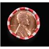 Image 2 : Shotgun Lincoln 1c roll, 1968-d 50 pcs Bank Wrapper.