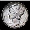Image 2 : 1943-p Mercury Dime 10c Grades GEM++ Unc