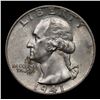 Image 2 : 1941-p Washington Quarter 25c Grades Select Unc