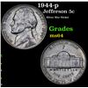 Image 1 : 1944-p Jefferson Nickel 5c Grades Choice Unc