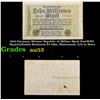 Image 1 : 1923 Germany Weimar Republic 10 Million Mark Post-WWI Hyperinflation Banknote P# 106a, Watermark: G/