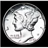 Image 2 : 1943-p Mercury Dime 10c Grades GEM+ Unc