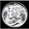 Image 2 : 1944-s Mercury Dime 10c Grades GEM++ Unc