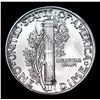 Image 3 : 1944-p Mercury Dime 10c Grades GEM Unc