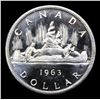 Image 3 : ***Auction Highlight*** 1963 Canada Dollar $1 Graded ms67+ PL By SEGS (fc)