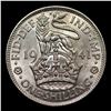 Image 3 : 1941 Great Britain 1 Shilling Silver KM# 853 Grades Select Unc