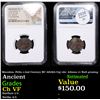 Image 1 : NGC Macedon, Pella c.2nd Century BC AE19(6.72g) obv Athena rv Bull grazing Graded Ch VF By NGC