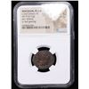 Image 2 : NGC Macedon, Pella c.2nd Century BC AE19(6.72g) obv Athena rv Bull grazing Graded Ch VF By NGC