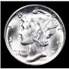 Image 2 : 1944-s Mercury Dime 10c Grades GEM++ Unc