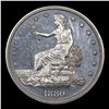 Image 2 : Proof ***Auction Highlight*** 1880 Trade Dollar $1 Graded pr64+ CAM BY SEGS (fc)