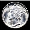 Image 2 : 1944-s Mercury Dime 10c Graded ms67 FSB BY SEGS