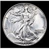 Image 2 : 1943-p Walking Liberty Half Dollar 50c Grades Select Unc