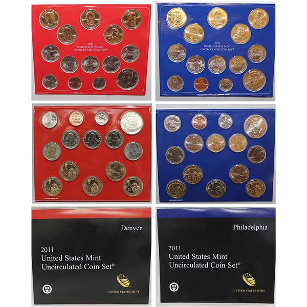 2011 United States Mint Set in Original Government Packaging! 28 Coins Inside!