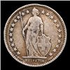 Image 2 : 1909 Switzerland 1/2 Franc KM# 23 Grades vf++