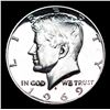 Image 2 : Proof 1969-s Kennedy Half Dollar 50c Grades GEM++ Proof Cameo