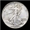 Image 2 : 1941-p Walking Liberty Half Dollar 50c Grades Select AU