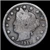 Image 2 : 1912-d Liberty Nickel 5c Grades vg, very good