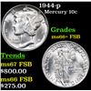 Image 1 : 1944-p Mercury Dime 10c Grades GEM++ FSB