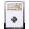Image 2 : NGC Indo-Scythians Azes I/II, after c.58 BC BI Drachm(1.90g) obv King on horseback rv Zeus w/scepter