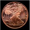 Image 2 : Lot of 4 1oz .999 Commerative Copper Medalions