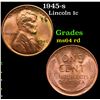 Image 1 : 1945-s Lincoln Cent 1c Grades Choice Unc RD