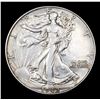 Image 2 : 1942-p Walking Liberty Half Dollar 50c Grades Select AU