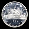 Image 3 : ***Auction Highlight*** 1966 Large Beads Canada Dollar $1 Graded ms67+ PL By SEGS (fc)