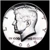 Image 2 : 1965 SMS Kennedy Half Dollar 50c Grades sp66 cam