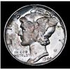 Image 2 : 1944-p Mercury Dime 10c Grades Choice+ Unc
