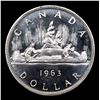 Image 3 : ***Auction Highlight*** 1963 Canada Dollar $1 Graded ms67+ PL By SEGS (fc)