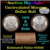 Image 1 : ***Auction Highlight*** 1879 & CC Uncirculated Morgan Dollar Shotgun Roll (fc)