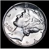Image 2 : 1944-p Mercury Dime 10c Grades GEM+ Unc
