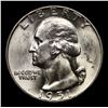 Image 2 : 1951-d Washington Quarter 25c Grades GEM++ Unc