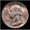 Image 2 : 1950-s Washington Quarter 25c Grades GEM+ Unc