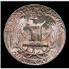 Image 3 : 1950-s Washington Quarter 25c Grades GEM+ Unc