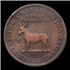 Image 2 : 1833 Responsibility Hard Times Token HT-70 1c Grades vf++