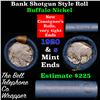 Image 1 : Buffalo Nickel Shotgun Roll in Old Bank Style 'Bell Telephone'  Wrapper 1920 &s Mint Ends