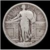 Image 2 : 1917-p Ty I Standing Liberty Quarter 25c Grades vf++