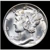 Image 2 : 1944-d Mercury Dime 10c Grades GEM++ FSB