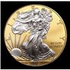 Image 2 : 2012 Colorized/Plated Eagle Silver $1 Silver Eagle Dollar $1