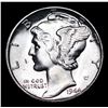 Image 2 : 1944-p Mercury Dime 10c Grades GEM+ Unc