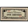 Image 2 : 1942 Philippines (Japanese Occupation) 1 Centavo Note P# 102a Grades Choice AU/BU Slider