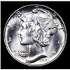 Image 2 : 1944-s Mercury Dime 10c Graded ms67+ BY SEGS