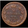 Image 3 : Russia 1829 EM HM 2  Kopek C# 118.3 Grades xf
