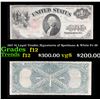 Image 1 : 1917 $1 Legal Tender, Signatures of Speelman & White Fr-39 Grades f, fine