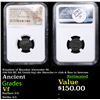 Image 1 : NGC Kingdom of Macedon Alexander III, 336-323 BC AE Unit(6.21g) obv Heracles rv club & Bow in bowcas