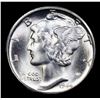 Image 2 : 1944-s Mercury Dime 10c Grades GEM++ Unc