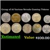 Image 1 : Group of 10 Various Nevada Gaming Tokens